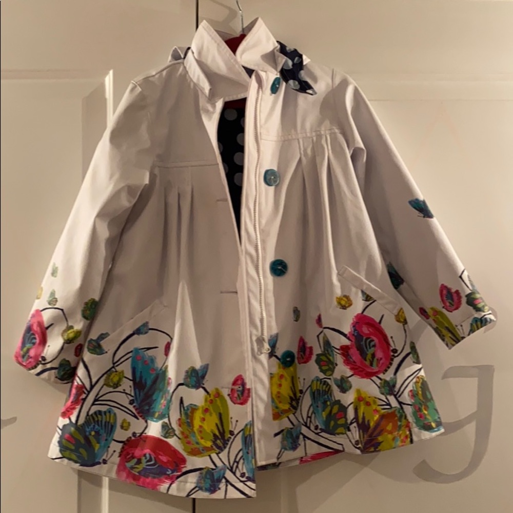 Catimini little girls raincoat